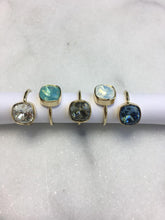 square cocktail rings