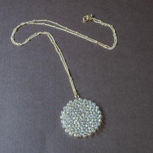 lemon quartz beads necklace