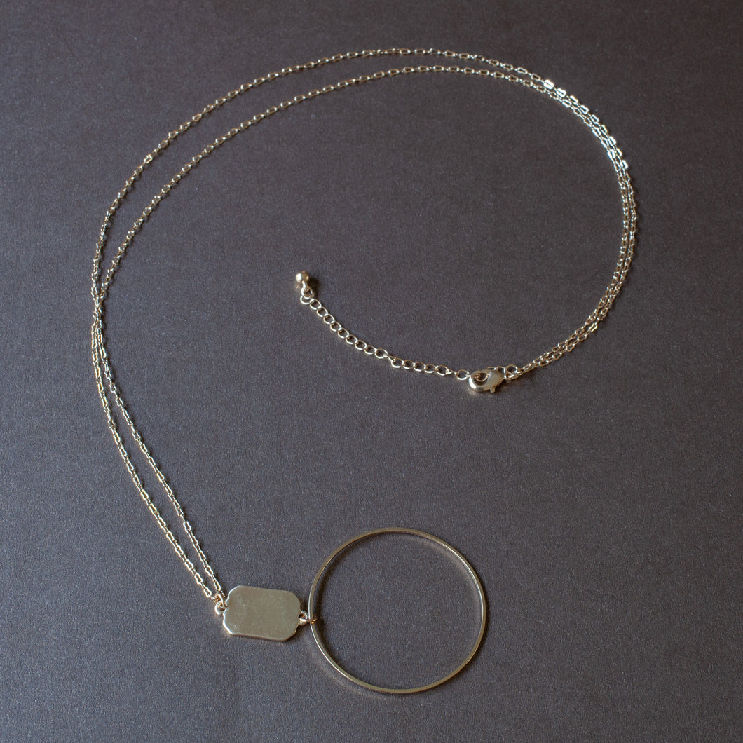 minimal chic necklace