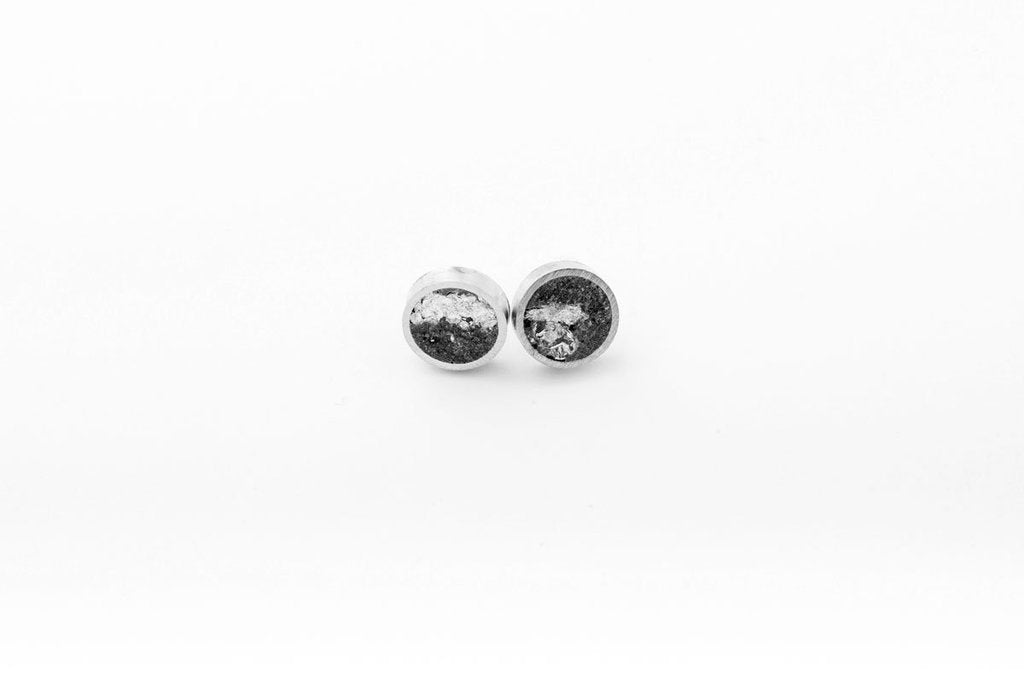 stud earrings concrete