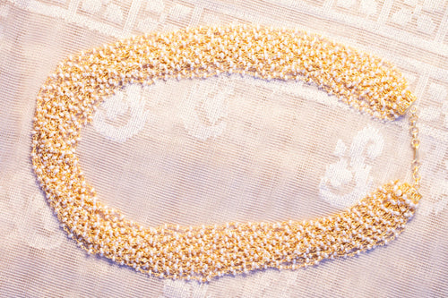multi strand pearl necklace