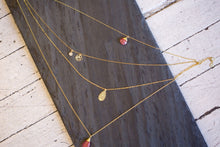 charms and drop necklace