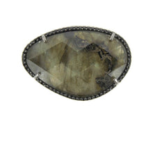 smokey quartz ring