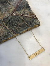 hope delicate necklace