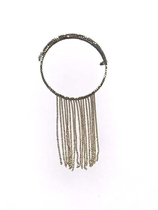 gold choker necklace