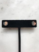 Concrete Fractured Earrings - Small