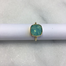 aqua gem ring