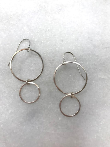double hoop earrings