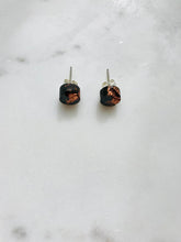 Concrete Fractured Earrings - Small