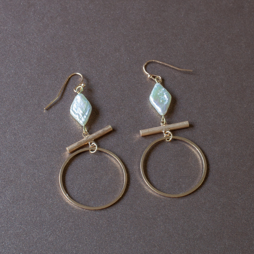 delicate simple earrings