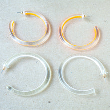 summer hoop earrings