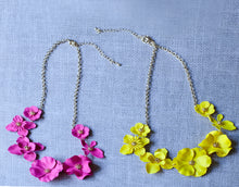 statement floral necklace