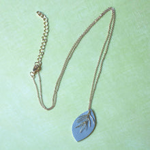 baby blue necklace long