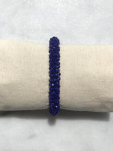 navy beaded bracelet