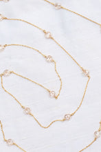 delicate necklace long