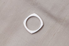 silver stackable ring