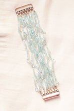 Aquamarine Multi-strand Bracelet