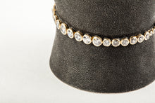 oxidized silver bracelet