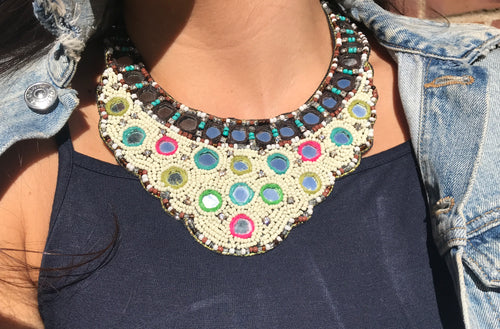 Leah Bib Statement Necklace