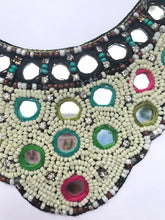 mirror statement necklace