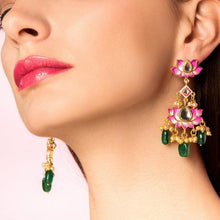 diwali statement earrings
