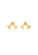 Cool jacket earrings