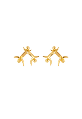 Cool jacket earrings