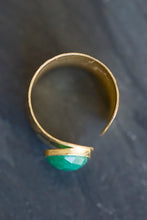 gold adjustable ring
