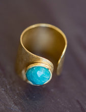 turquoise adjustable ring