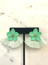 Petunia Pedal Earrings with Fringe