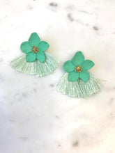 Petunia Pedal Earrings with Fringe