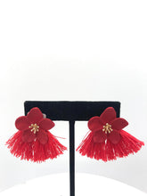 Petunia Pedal Earrings with Fringe