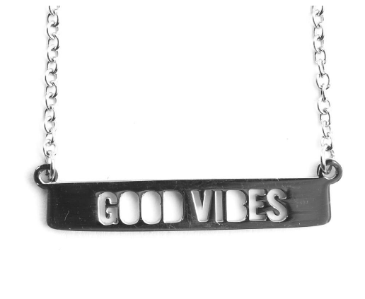 good vibes necklace