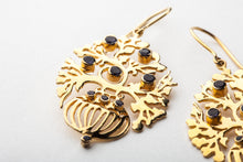 divali gold earrings