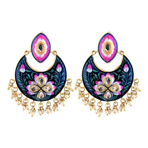statement chand bali earrings
