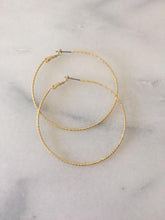 hoop earrings gold