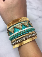 beaded turquoise bracelet
