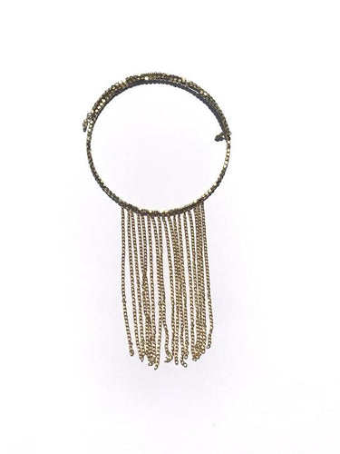 gold choker necklace