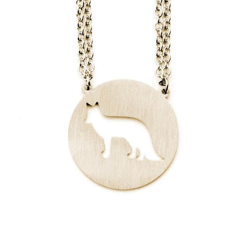 Fox necklace 