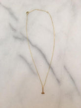 golden hammer necklace