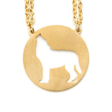 Wolf necklace 