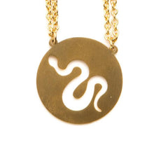 Snake necklace 