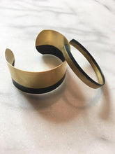 gold black skinny bracelet