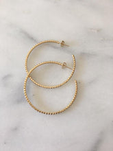 diamonte hoop earrings