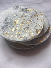 marbled white coasters
