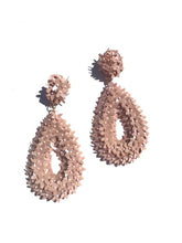 drop earrings floral