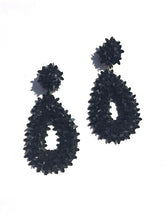 black drop earrings 