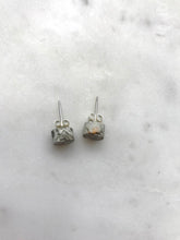 Concrete Fractured Earrings - Small