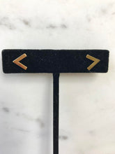 Geometric Triangle Stud Earrings